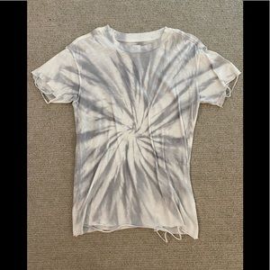 NSF tie dye naturally distressed t-shirt size P